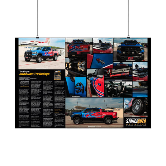 Stance Auto Magazine - 2022 Ram Trx Redeye - Poster