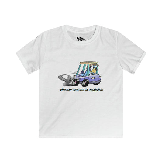 r0cean11 - Violent Driver in Training - Kids Tshirt