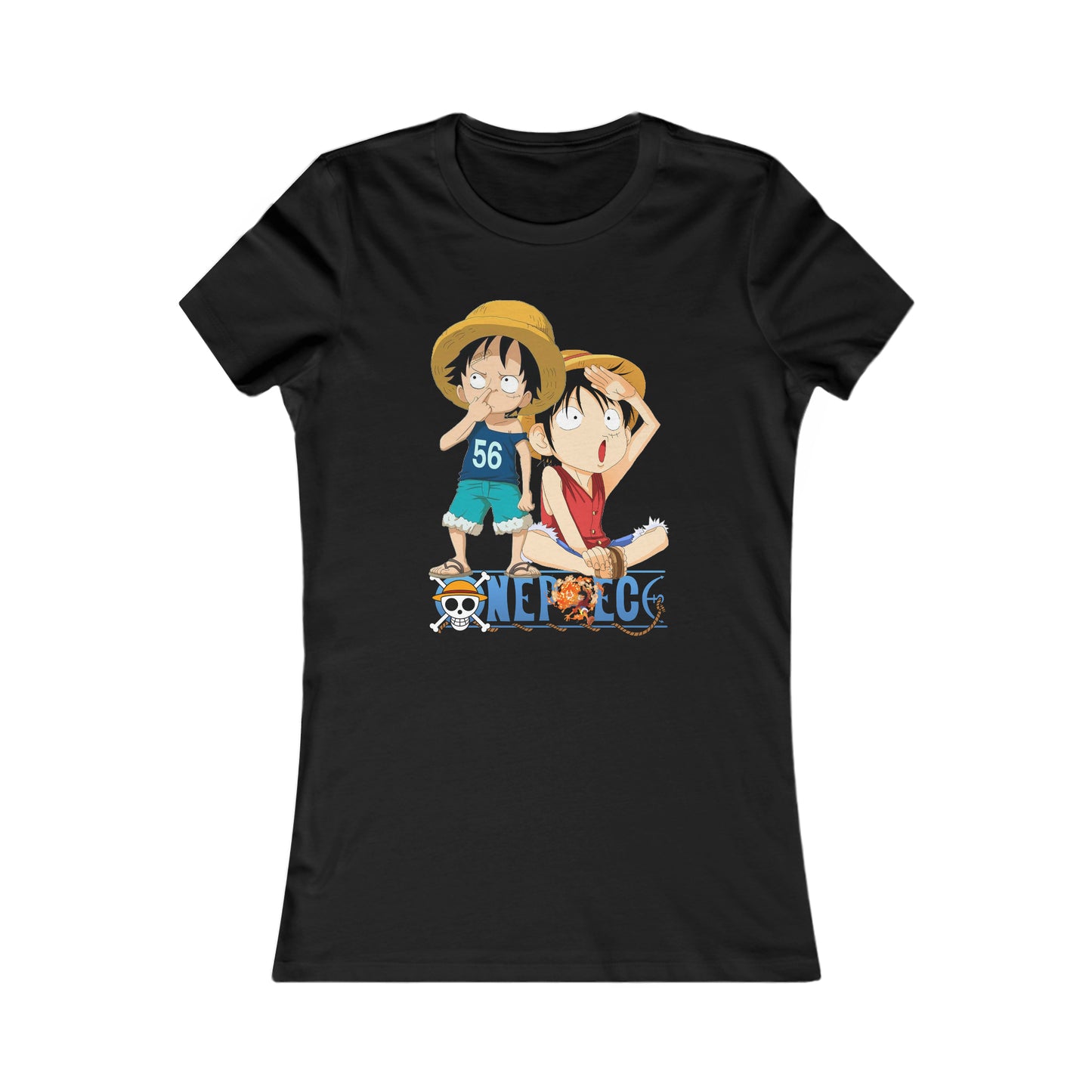 One Piece - Little Luffy- Womens Tshirt