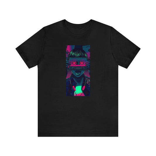 r0cean11 - Seeing Through The Music Vaporwave - Tshirt