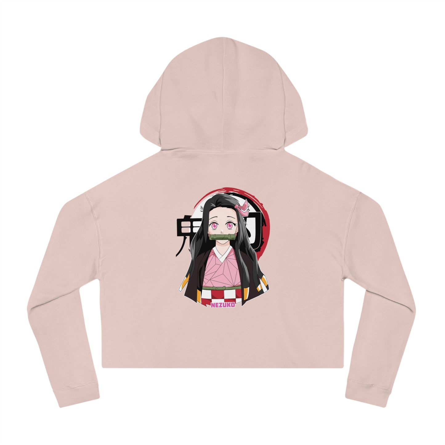 Demon Slayer - Nezuko - Womens Cropped Hoodie