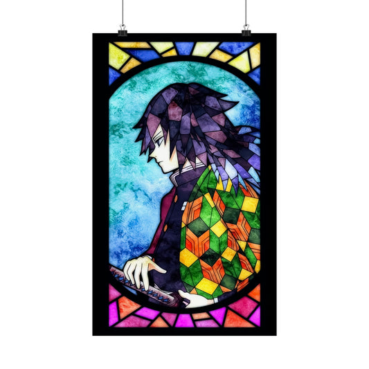 Demon Slayer - Stained Glass Tomioka - Poster