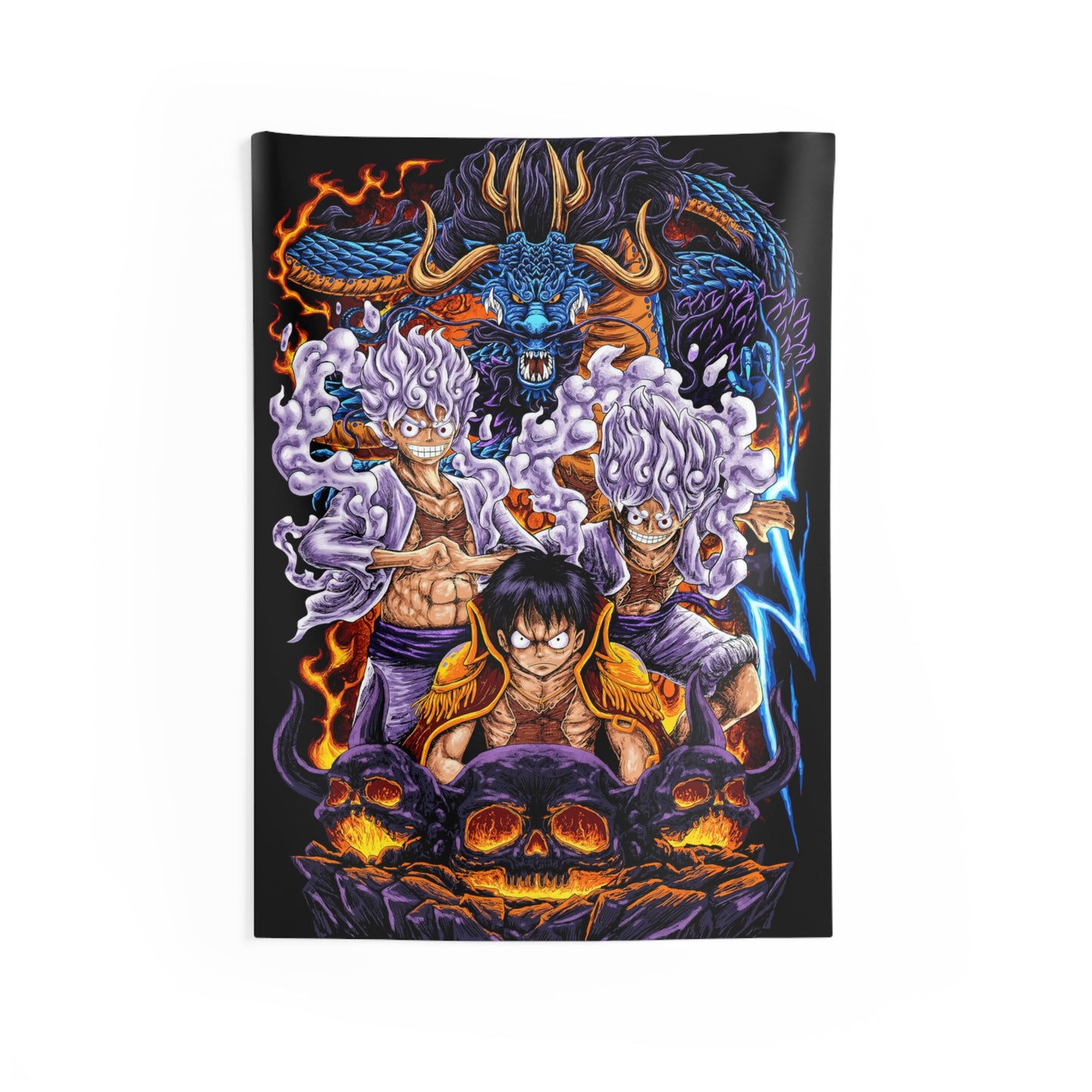 One Piece - Luffy Gear 5 Wall Tapestry