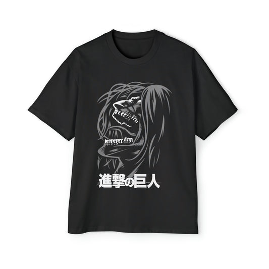 Attack on Titan - Scream - Heavy Oversized Tee