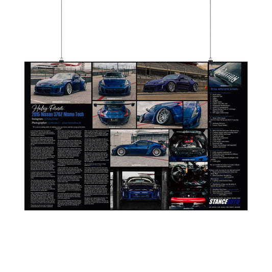 Stance Auto Magazine - 2015 Nissan 370Z Nismo Tech - Poster