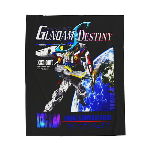 Gundam - Destiny - Velveteen Plush Blanket