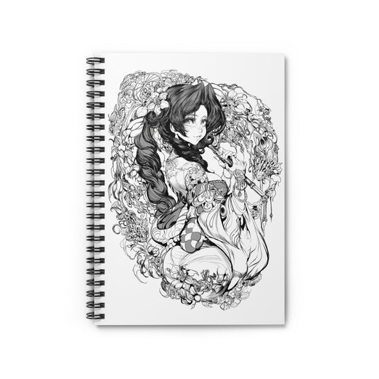 Final Fantasy 7 - Aerith Line Work - Notebook