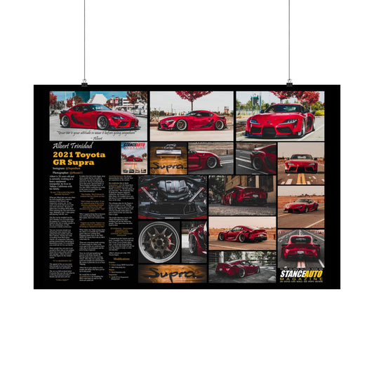 Stance Auto Magazine - 2021 Toyota Supra GR - Poster