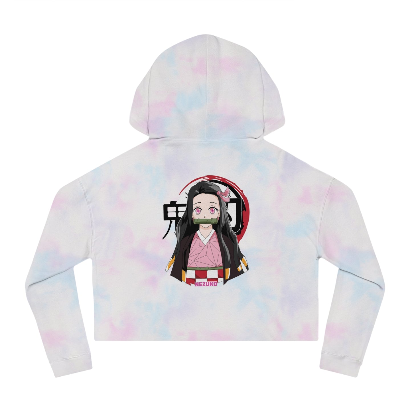 Demon Slayer - Nezuko - Womens Cropped Hoodie