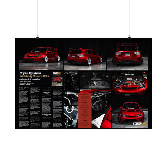 Stance Auto Magazine - 2011 Subaru WRX Hatchback - Poster