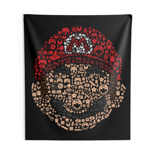 Mario - Photomontage - Wall Tapestry