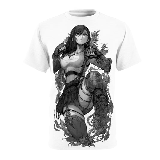 Final Fantasy 7 - Tifa Lockhart BW - Tshirt