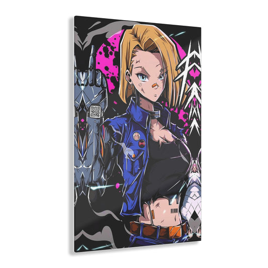 Dragon Ball - Android 18 - Acrylic Print