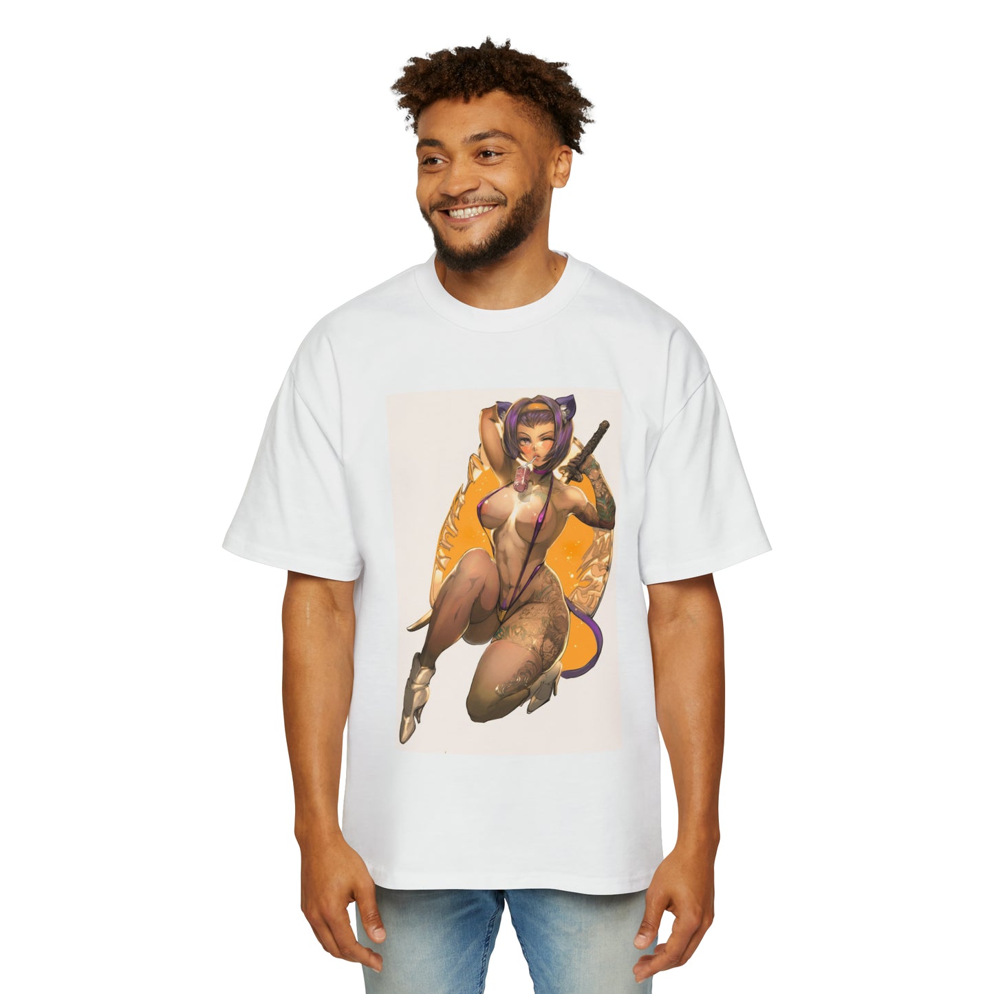 Cowboy Bebop - Faye Valentine - Heavy Oversized Tee