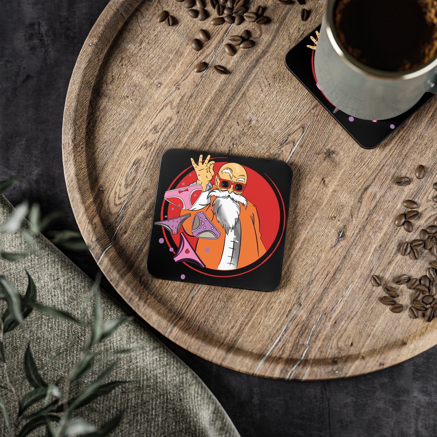 Dragon Ball - Roshi - Coasters