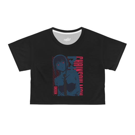 Chainsaw Man - Makima - Womens Crop Tee