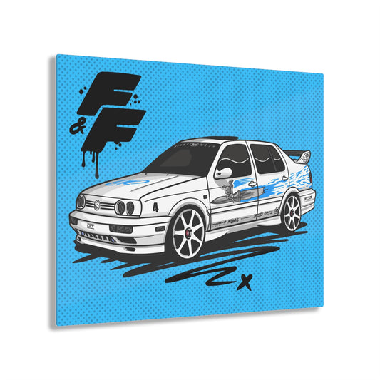 Sxetched X r0cean11 - FF Jetta - Acrylic Print