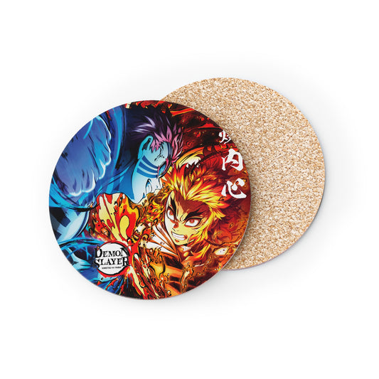 Demon Slayer - Akaza VS Rengoku - Coasters