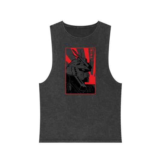 Gundam - Stonewash Tank Top