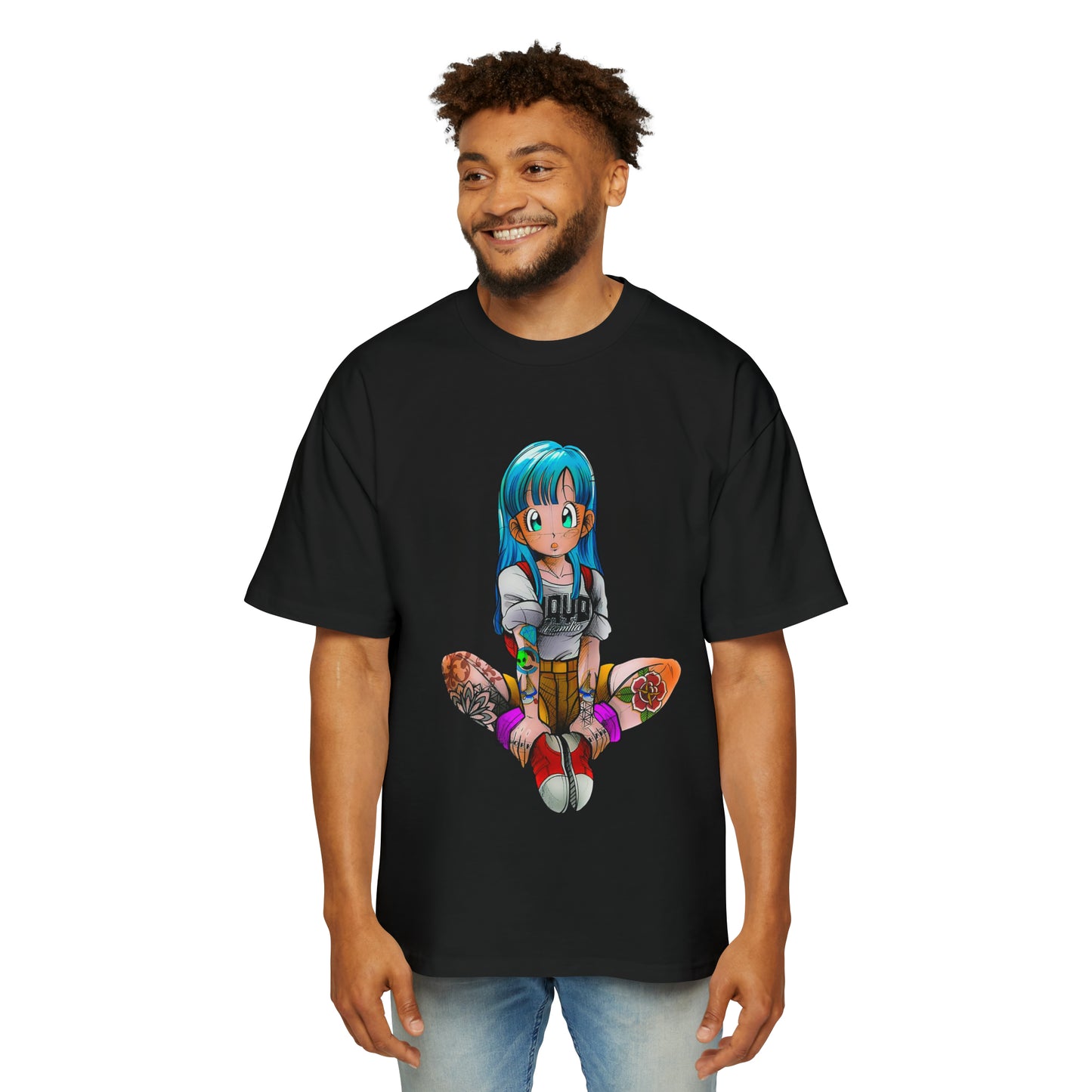 Dragon Ball - Bulma - Heavy Oversized Tee