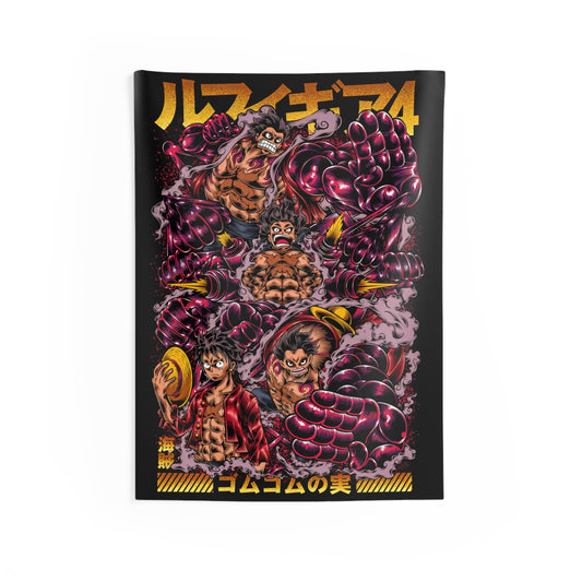 One Piece - Luffy Gear 5 Wall Tapestry