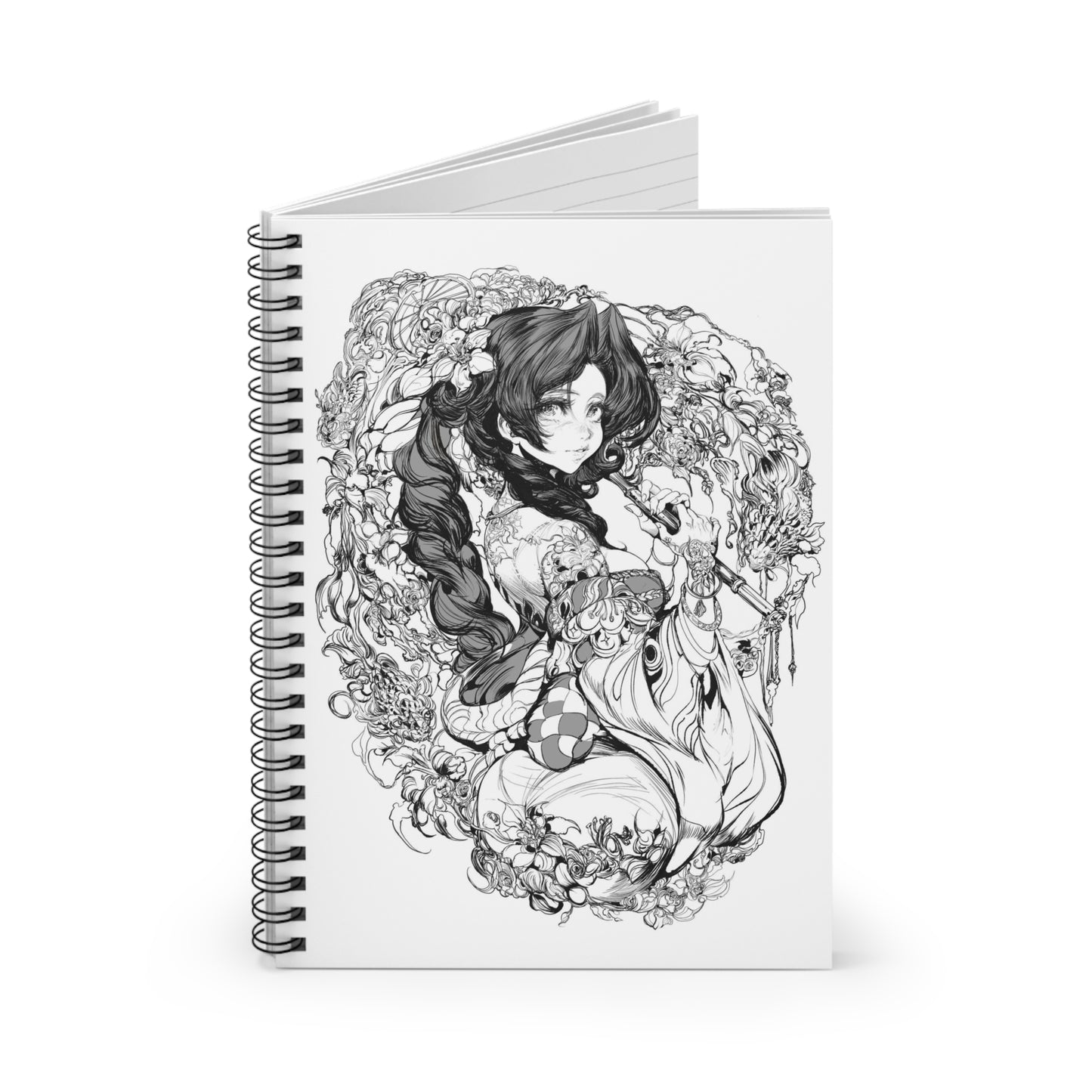 Final Fantasy 7 - Aerith Line Work - Notebook