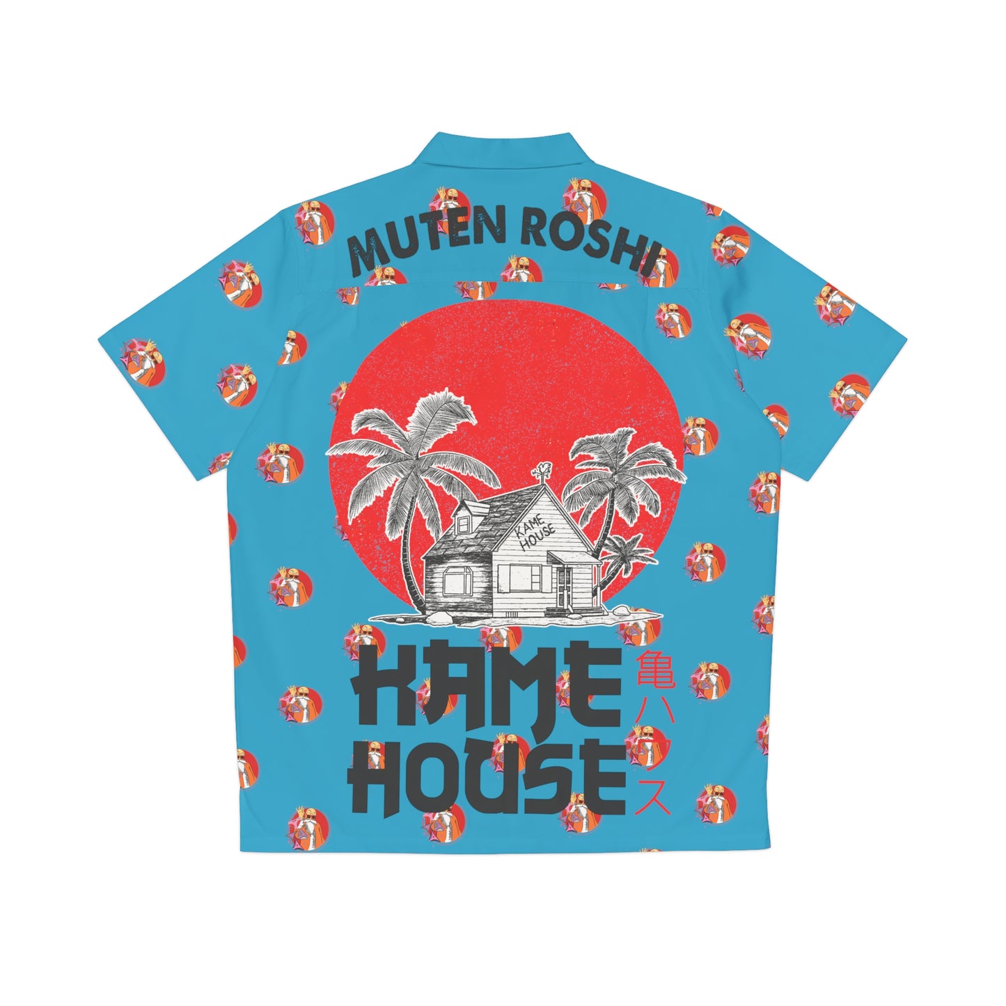 Dragon Ball - Kame House - Mens Hawaiian Shirt