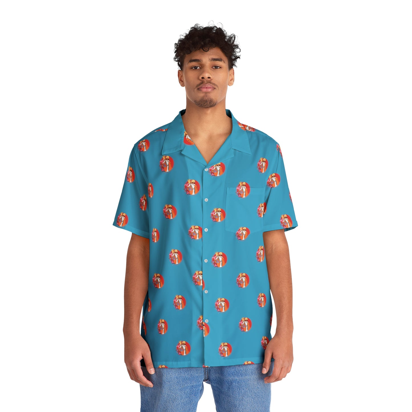 Dragon Ball - Kame House - Mens Hawaiian Shirt