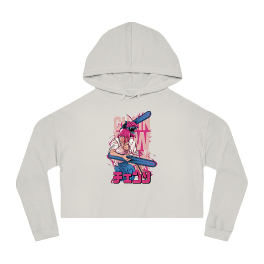 Chainsaw Man - Womens Cropped Hoodie