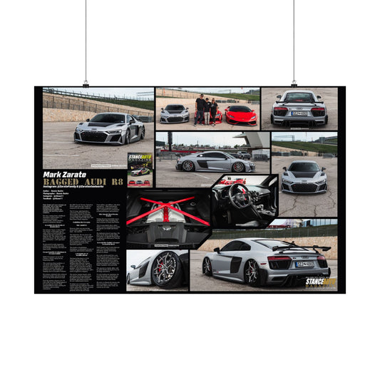 Stance Auto Magazine - 2018 Audi R8 - Poster