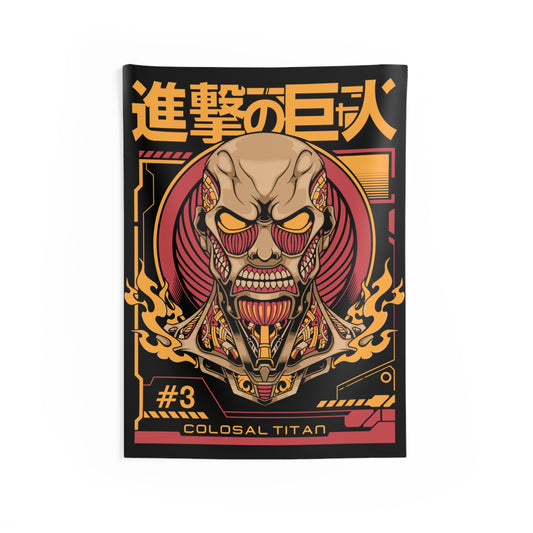 Attack on Titan - Colossal Titan - Wall Tapestry