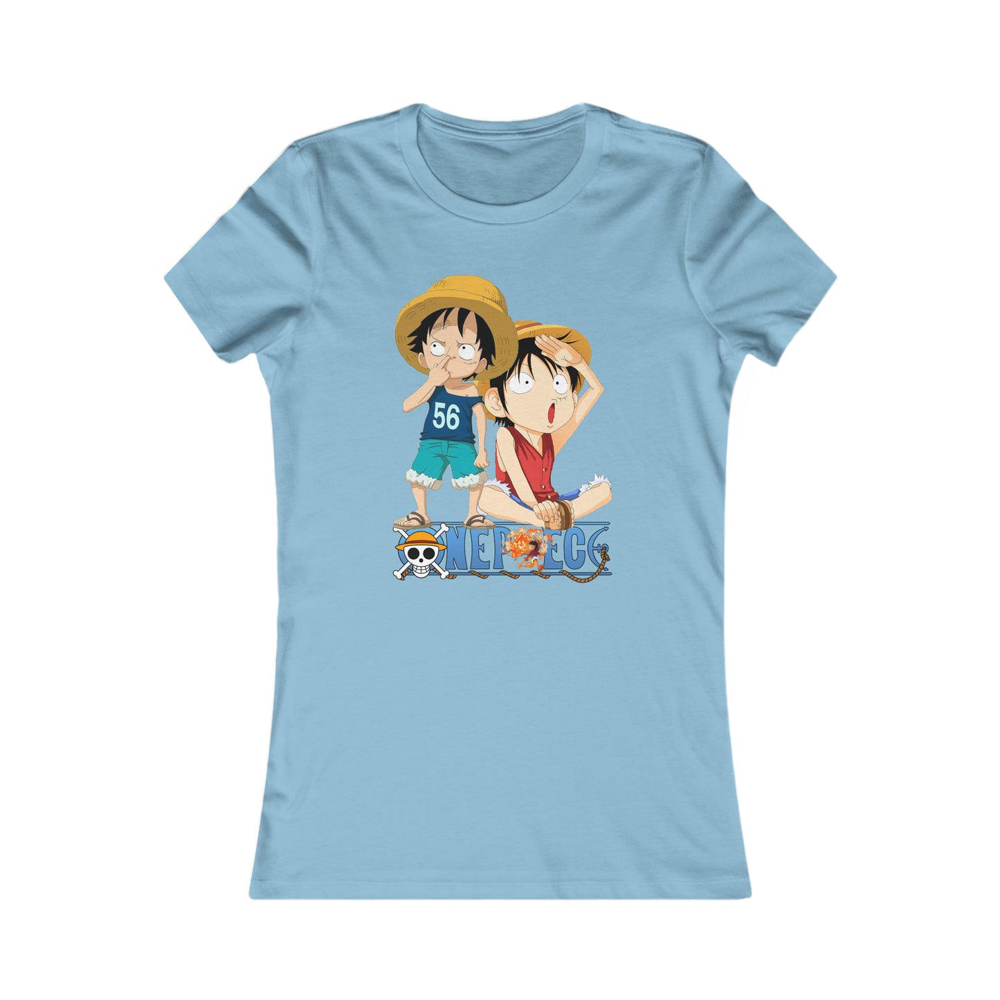 One Piece - Little Luffy- Womens Tshirt