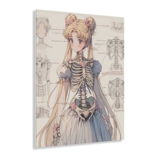 Sailor Moon - Sailor Moon Skeleton V2 - Acrylic Print