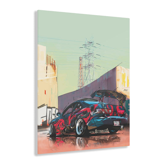 Kid Tweak X r0cean11 - Teggy "City" - Acrylic Print