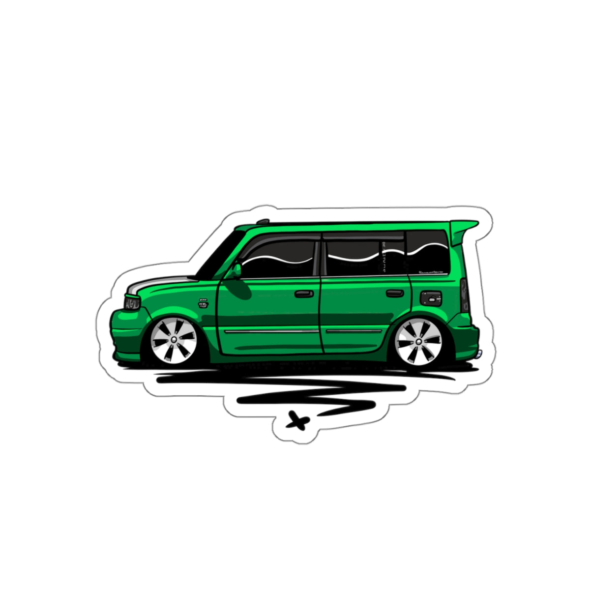 Sxetched X r0cean11 - 2006 Scion xB - Sticker