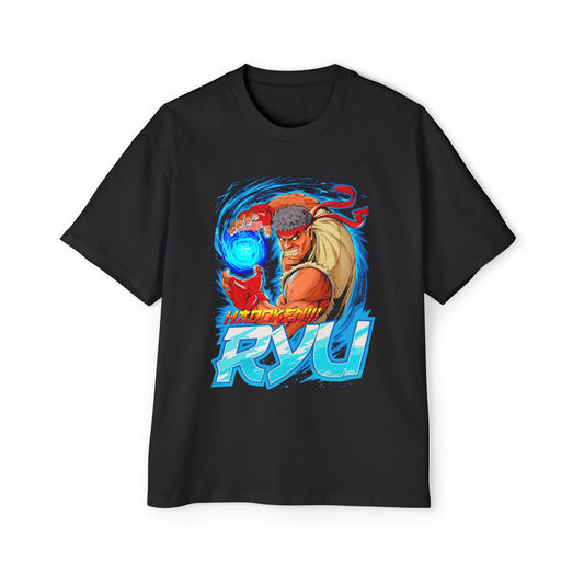 Retro Gaming - Street Fighter - Ryu - Heavy Oversized Tee