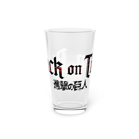 Attack on Titan - Pint Glass, 16oz