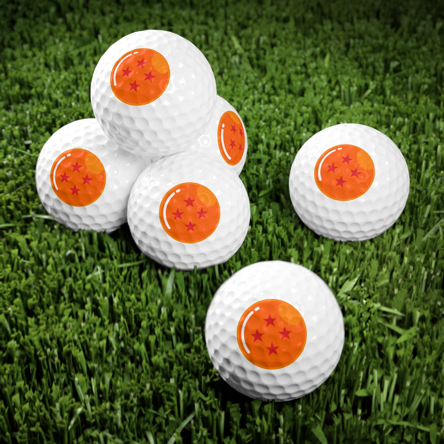 Dragon Ball - Golf Balls, 6pcs