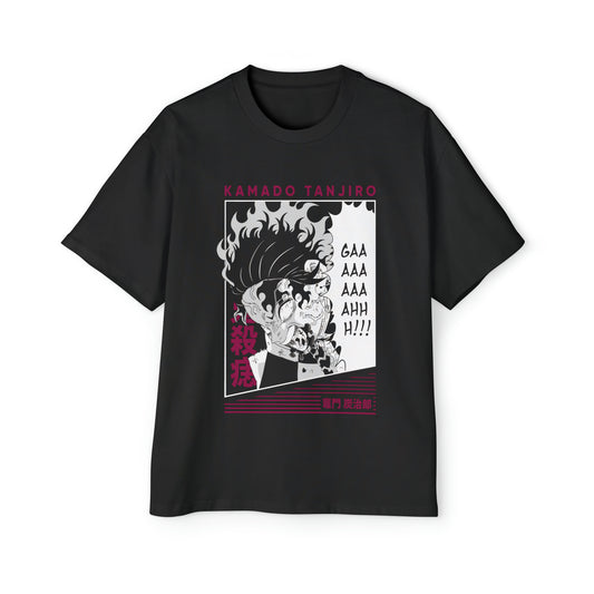 Demon Slayer - GAAAAHHHHH - Heavy Oversized Tee