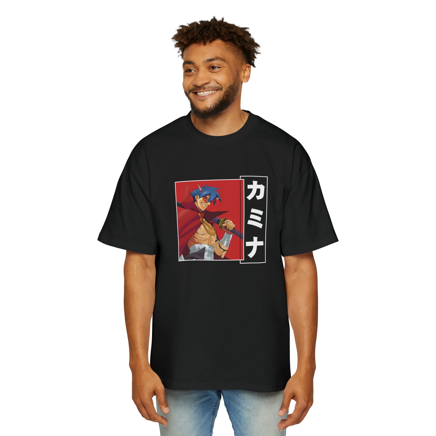 Gurren Lagann - Kamina - Heavy Oversized Tee