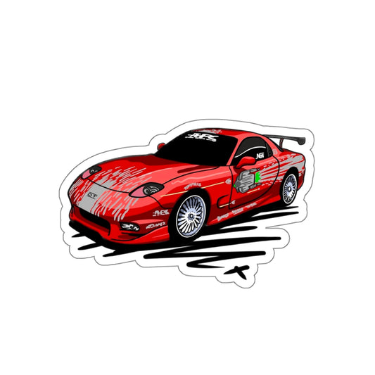 Sxetched X r0cean11 - FF RX7 - Sticker