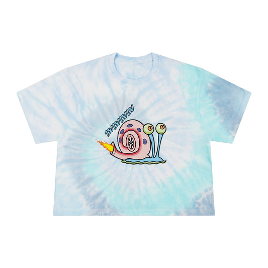 r0cean11 - Gary Turbo - Womens Tie-Dye Crop Tee
