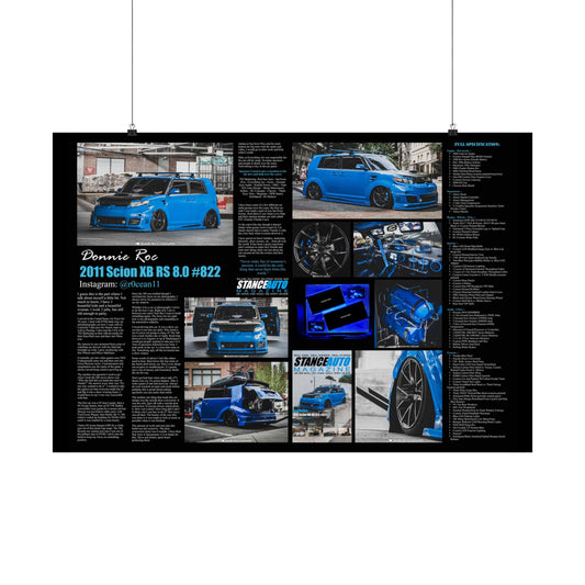 Stance Auto Magazine - 2011 Scion xB RS8.0 - Poster