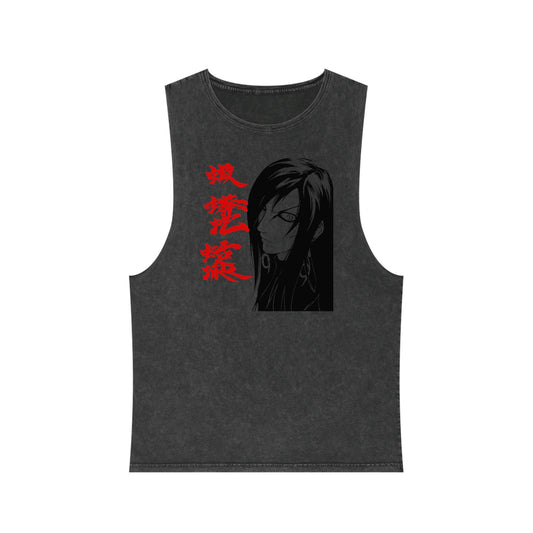 Naruto - Orochimaru - Stonewash Tank Top