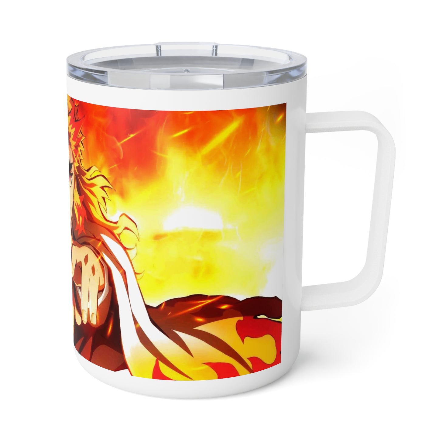 Demon Slayer - Rengoku - Insulated Coffee Mug, 10oz