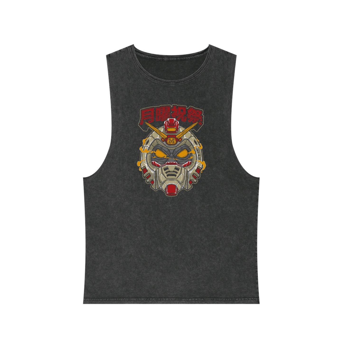 Gundam - Stonewash Tank Top