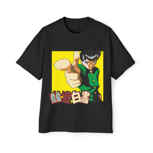 Yu Yu Hakusho - Spirit Gun - Heavy Oversized Tee