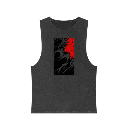 Naruto - Pain - Stonewash Tank Top