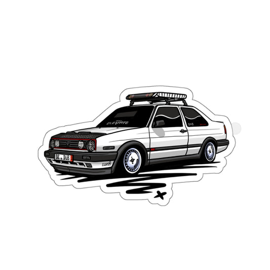 Sxetched X r0cean11 - 1988 VW Jetta Coupe - Sticker