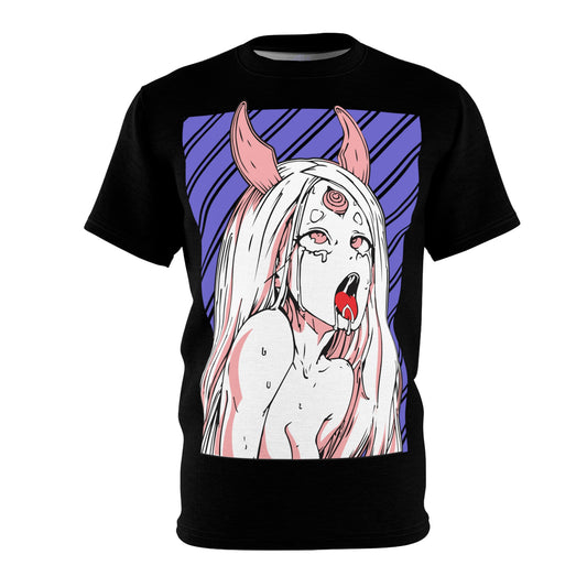 r0cean11 - Succubus Ahegao - Tshirt
